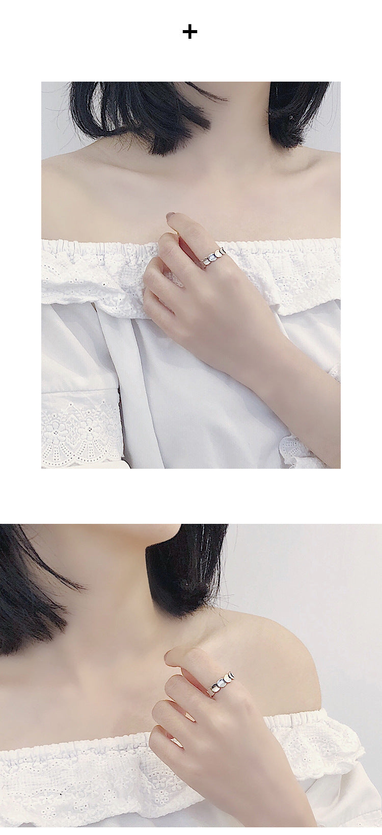 Sterling Silver Geometric Vintage Ring