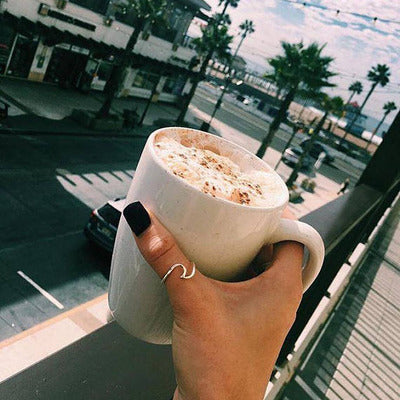 Wavy Couple Ring | Gold Silver Rose Gold
