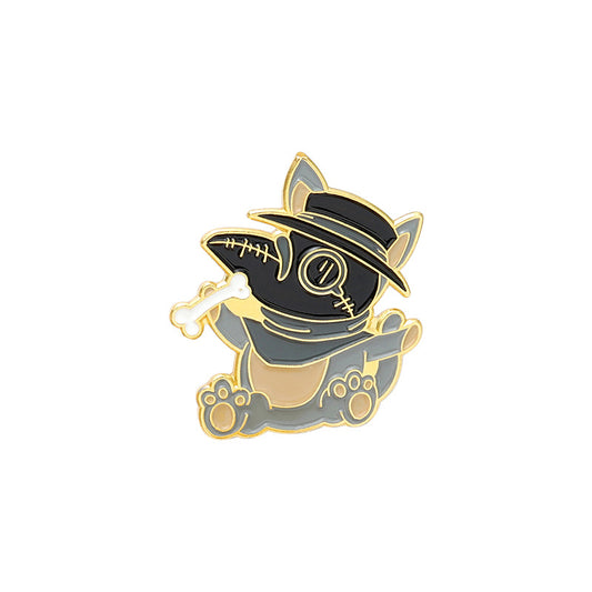 Cute Animal Brooch Badge | Alloy Cartoon Unisex 5 Styles