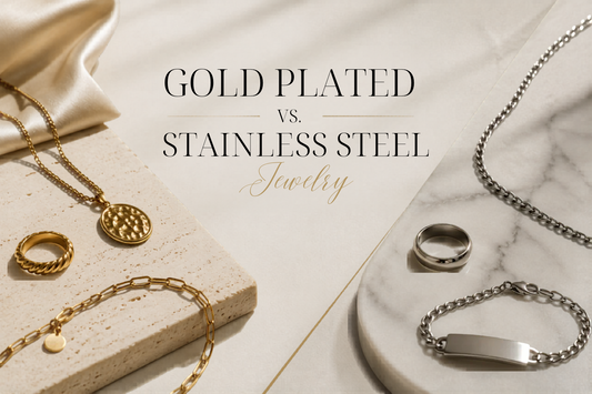 Gold Plated vs. Stainless Steel Jewelry — Which One Should You Actually Buy?