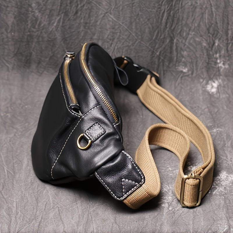 Vintage Large Capacity PU Crossbody & Waist Bag | Unisex