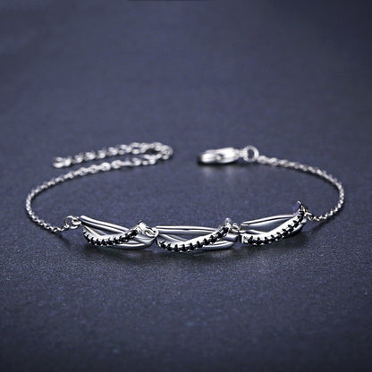 Creative Zircon Geometric Bracelet for Women