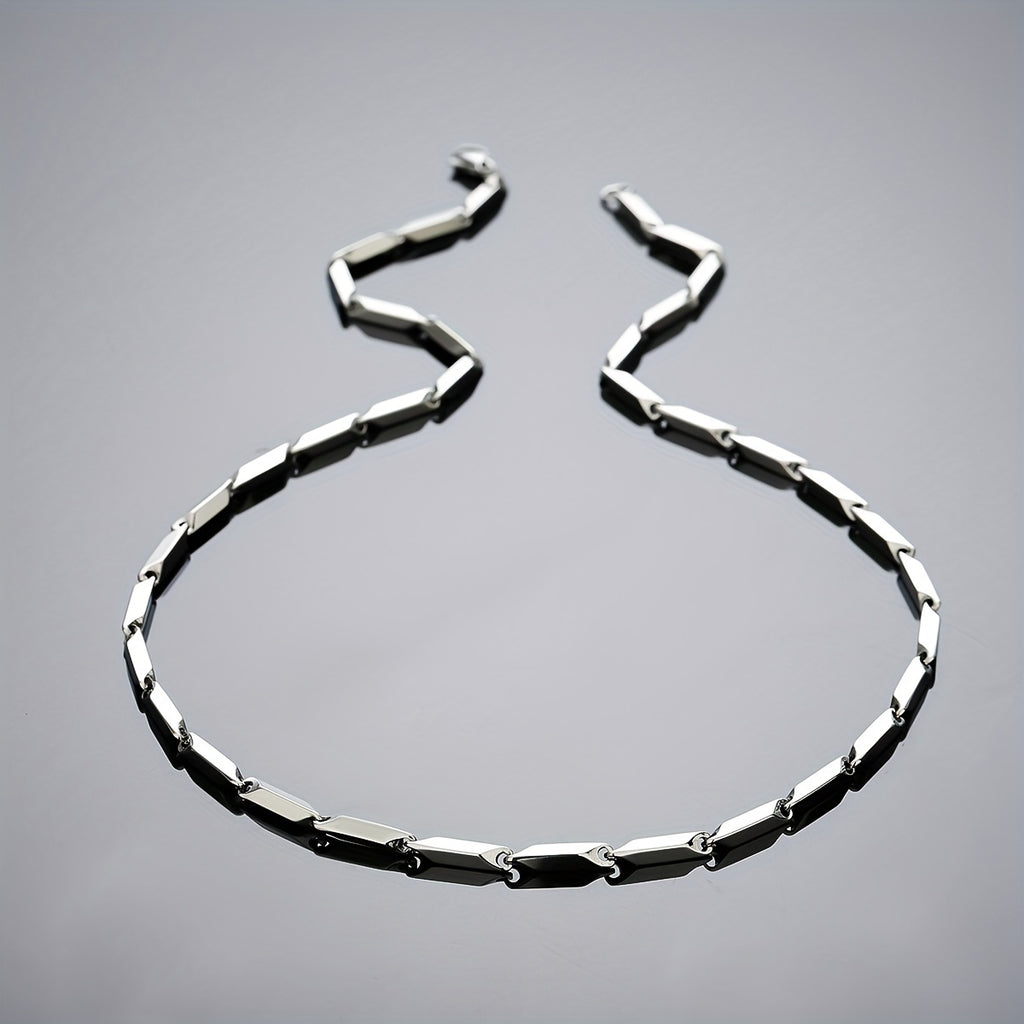 Rhombus Chain Necklace for Men