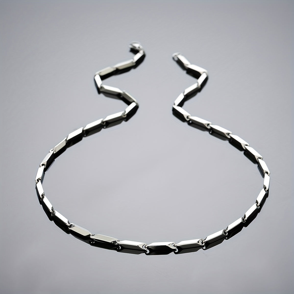 Rhombus Chain Necklace for Men