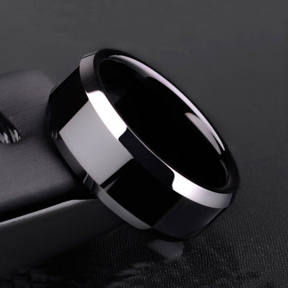 Niche Stainless Steel Couple Ring | Geometric Unisex Multi-Colour