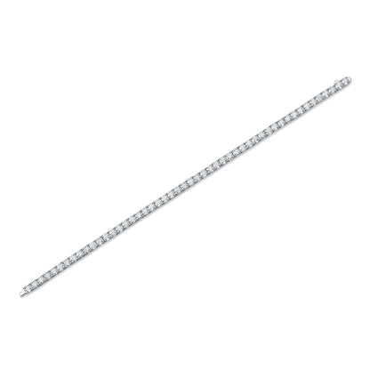 1Unique Luxury Fashion Mosan Diamond S925 Silver Bracelet Prohibit TikTok sales