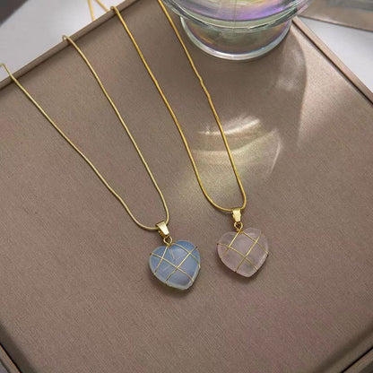 Moonstone Pendant Necklace for Girls and Women