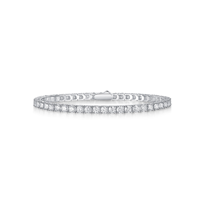 1Unique Luxury Fashion Mosan Diamond S925 Silver Bracelet Prohibit TikTok sales