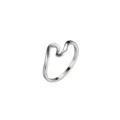 Wavy Couple Ring | Gold Silver Rose Gold