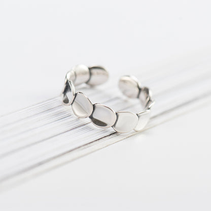 Sterling Silver Geometric Vintage Ring