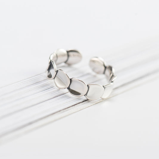 Sterling Silver Geometric Vintage Ring