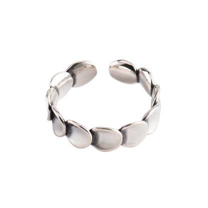Sterling Silver Geometric Vintage Ring