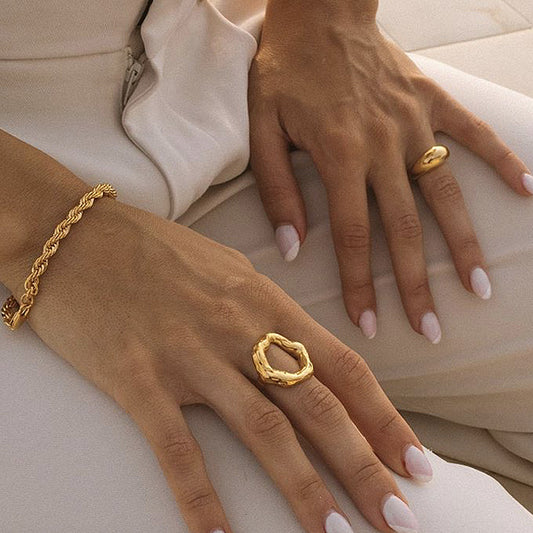 Vintage French Minimalist Ring