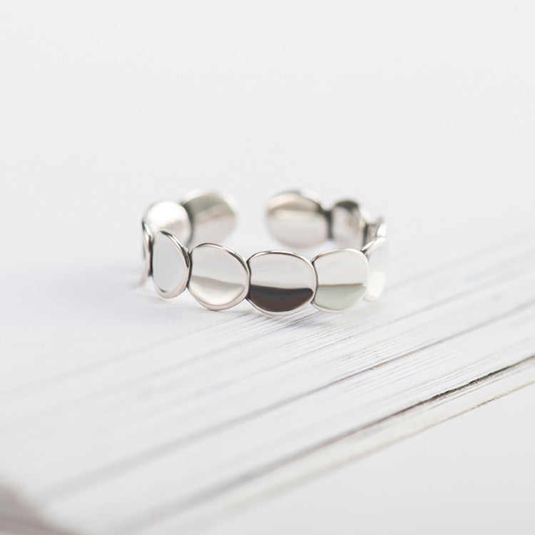 Sterling Silver Geometric Vintage Ring