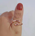 Love Hands Embracing Ring for Women | Romantic Design