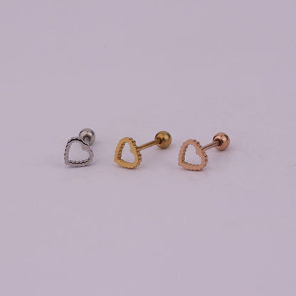Lightning Stainless Steel Earrings | Geometric Unisex Fashion OL