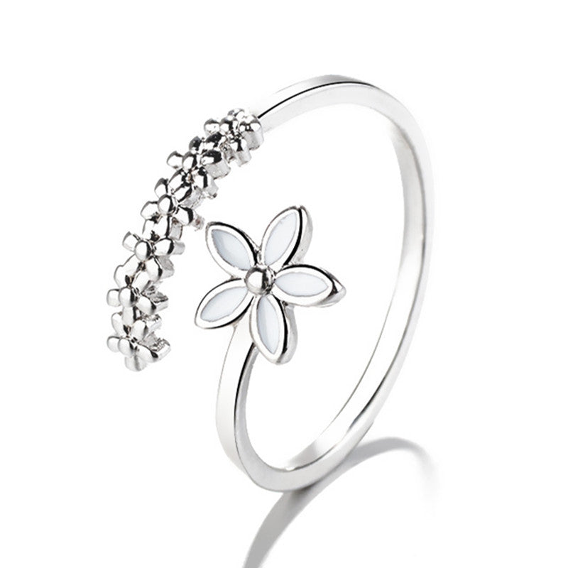 Floret Leaf Ring | Copper Simple Sen Style Women's
