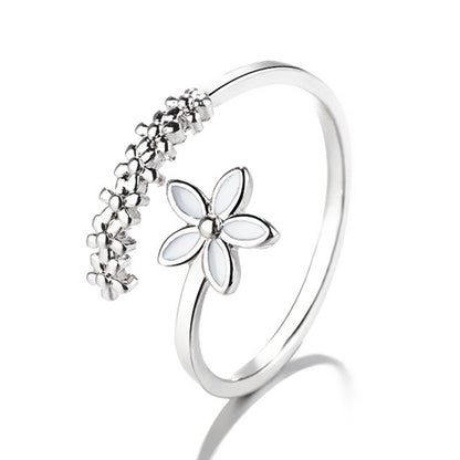 Floret Leaf Ring | Copper Simple Sen Style Women's