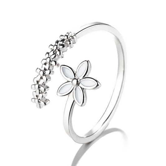 Floret Leaf Ring | Copper Simple Sen Style Women's