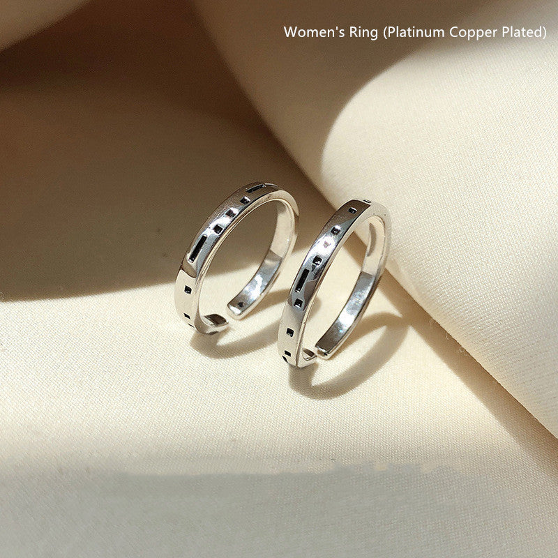 Korean Style Round Copper Ring | Electroplated