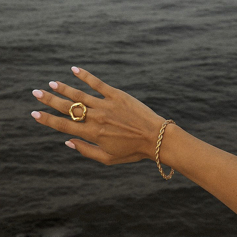 Vintage French Minimalist Ring