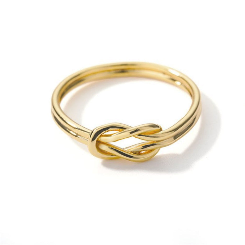 Zircon Cross Wrap Ring | Stainless Steel Women's Gold Silver