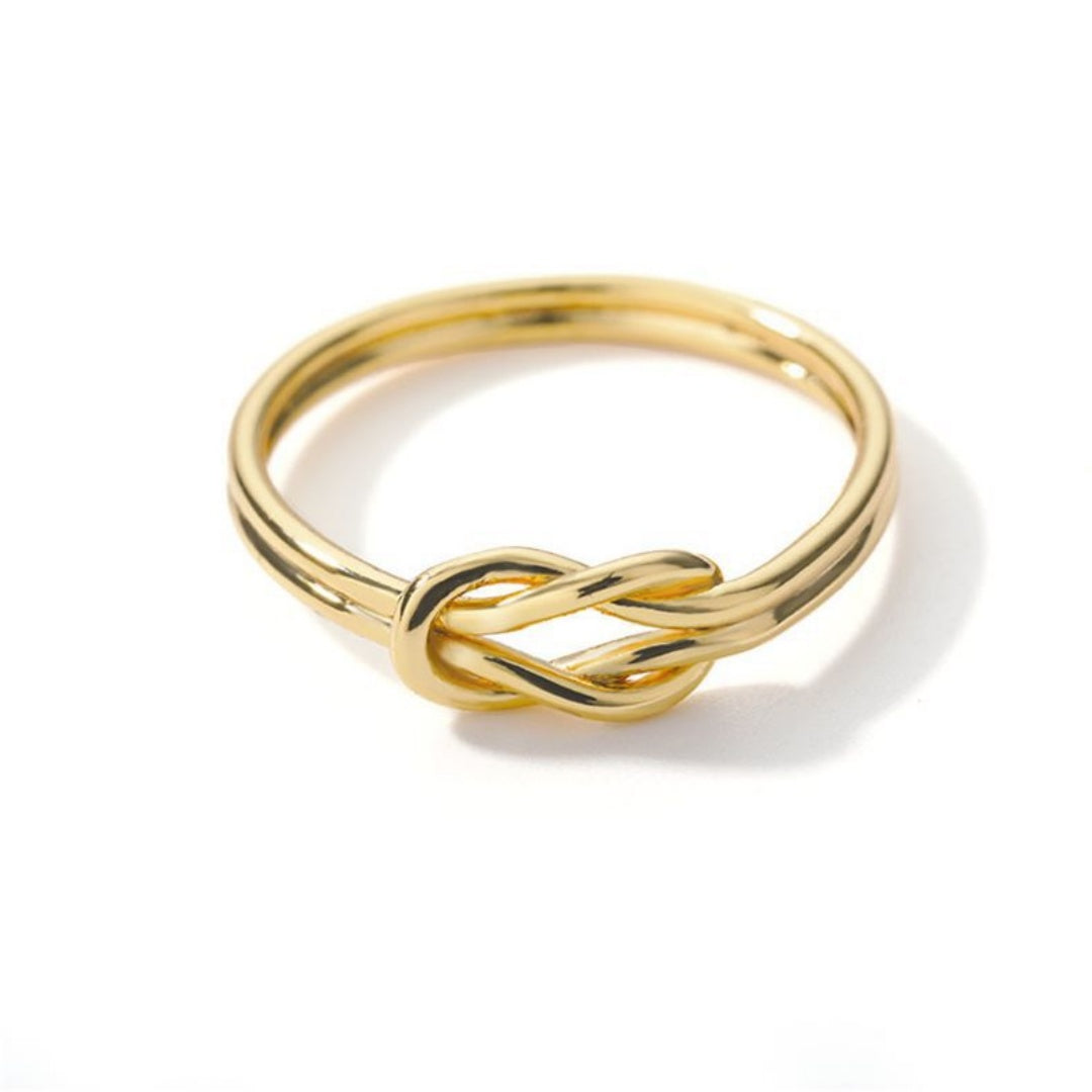 Zircon Cross Wrap Ring | Stainless Steel Women's Gold Silver