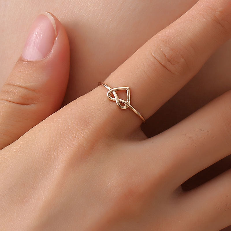 Hollow Heart Ring