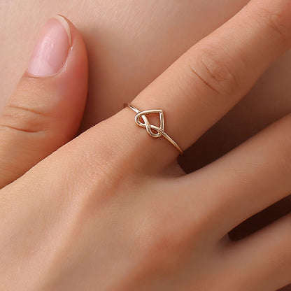 Hollow Heart Ring