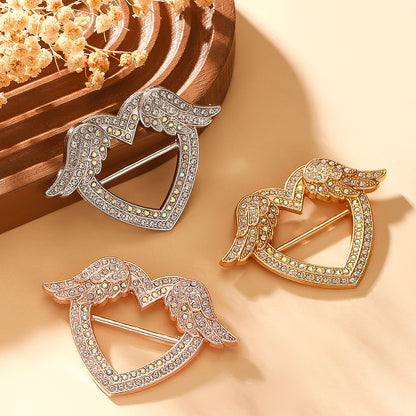 Butterfly Waist Clip Brooch | Alloy Diamond Korean Unisex