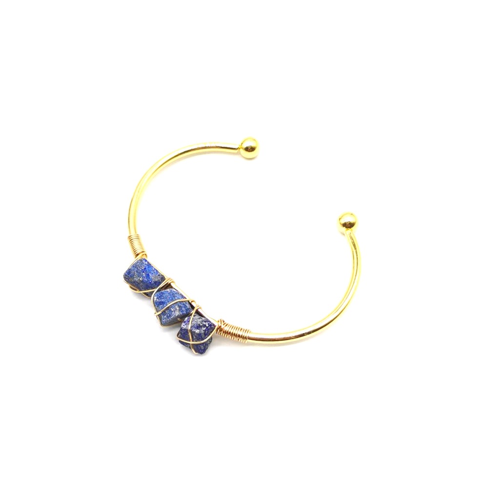 Natural Raw Gemstone Crystal Handmade Braided Bracelet