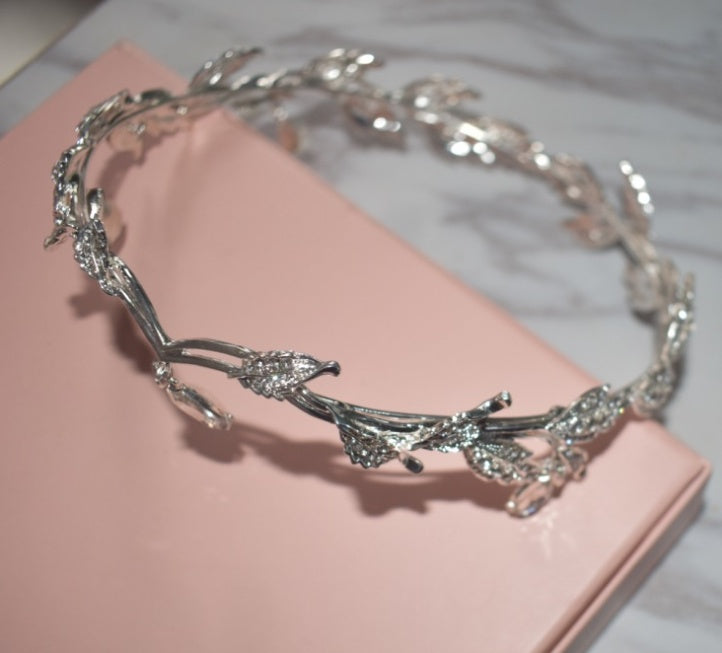 Rhinestone Eyebrow Pendant | Alloy Full Diamond Bridal Face Chain