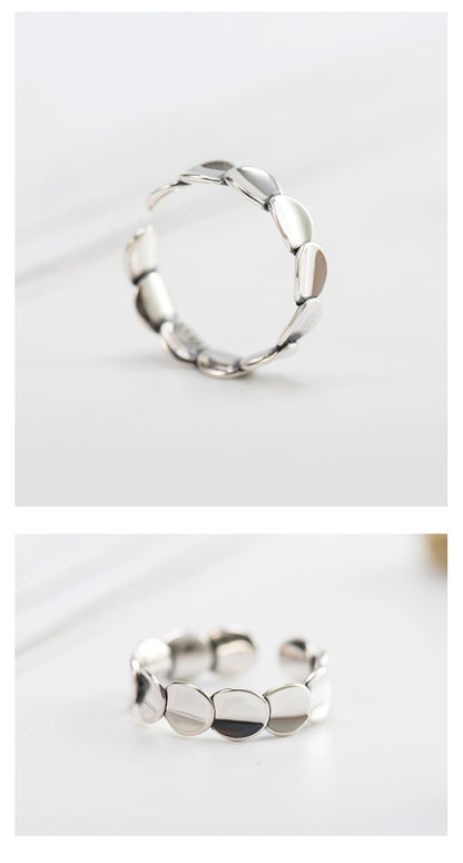Sterling Silver Geometric Vintage Ring