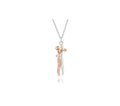 Love Hug Pendant Necklace | Unisex Collarbone Chain