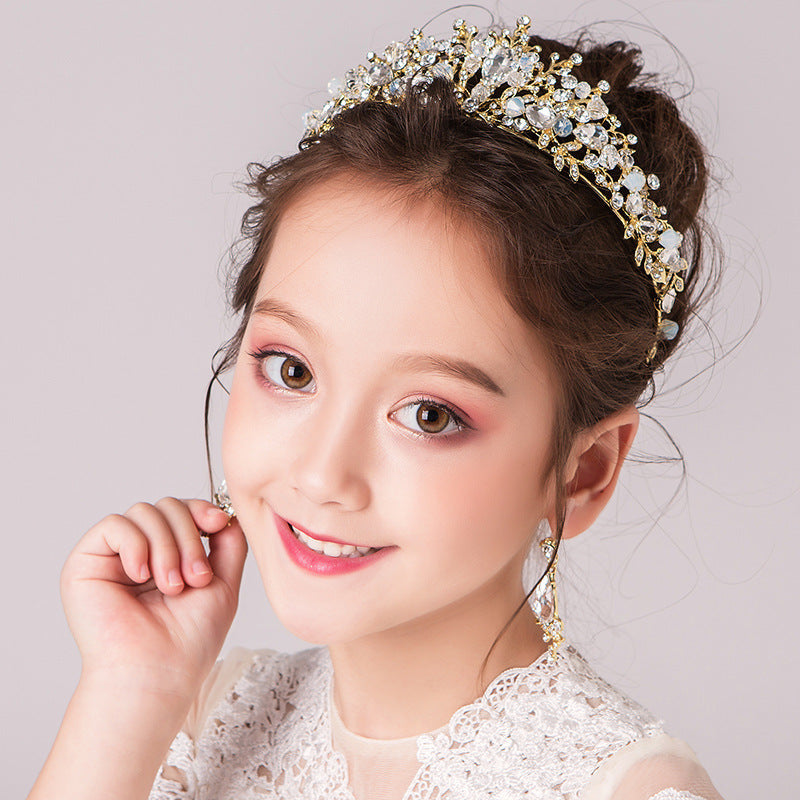 Princess Crown Tiara | Alloy Drill Adjustable Age 5 to Adult