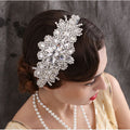 Glass Water Diamond Elastic Headband | Bridal Wedding Travel Gift