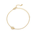 Star Pendant Chain Bracelet in Stainless Steel for Women