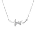 LOVE Letter Pendant Necklace for Women | Gold and Silver