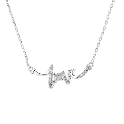 LOVE Letter Pendant Necklace for Women | Gold and Silver