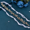 Freshwater Pearl Leaf Hair Band | Alloy Wave 41cm with Earrings