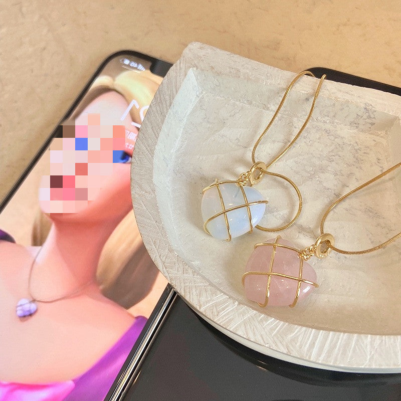 Moonstone Pendant Necklace for Girls and Women