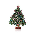 Christmas Tree Brooch | Alloy Korean Diamond Oil Drop 37x53mm
