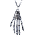 Punk Retro Paw Print Pendant Necklace in Stainless Steel