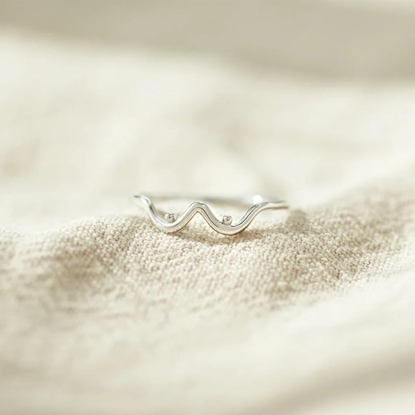 Inspirational Ring with Greeting Card | Gold Silver