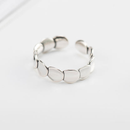 Sterling Silver Geometric Vintage Ring