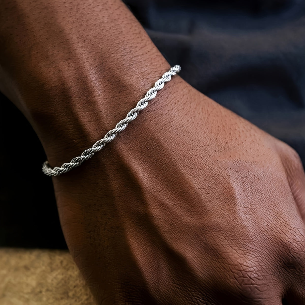 Luxury Woven Hip-Hop Bracelet for Men | Braided Party & Festival Wear