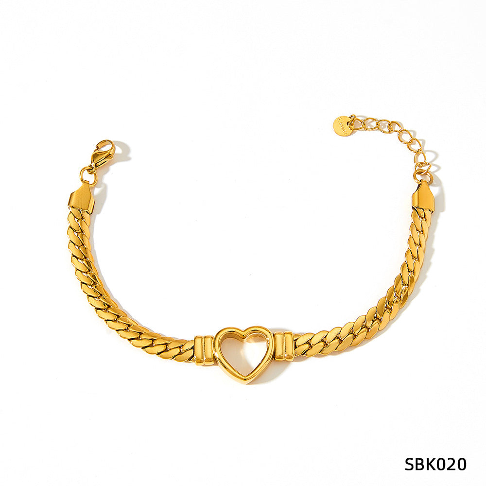 Hip Hop Love Woven Pendant Necklace