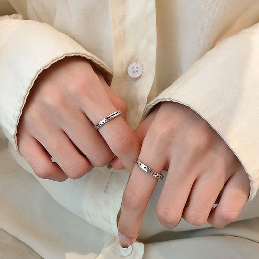 Korean Style Round Copper Ring | Electroplated