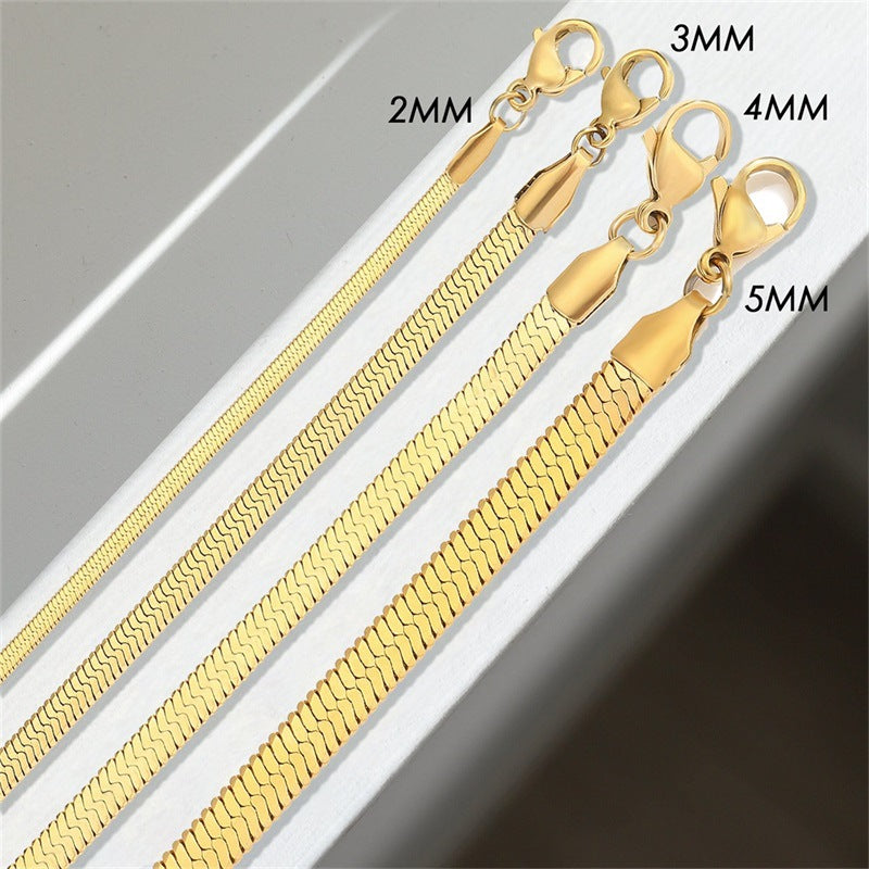 Gold Plated Stainless Steel Bracelet for Women