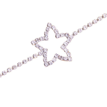Star Anklet | Alloy Five-Pointed Star Beach Summer